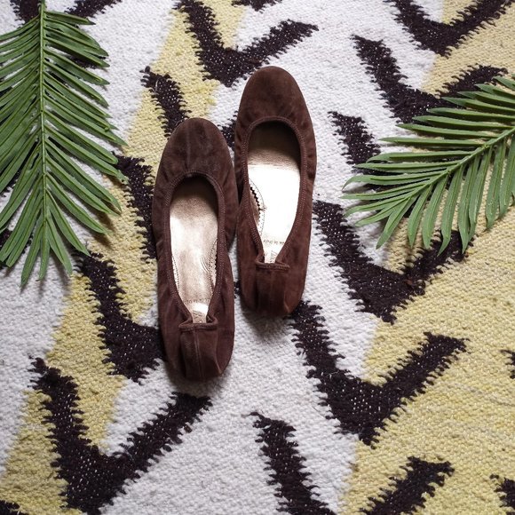 J. Crew Suede Made In Italy Flats Size 81/2 - Picture 5 of 10